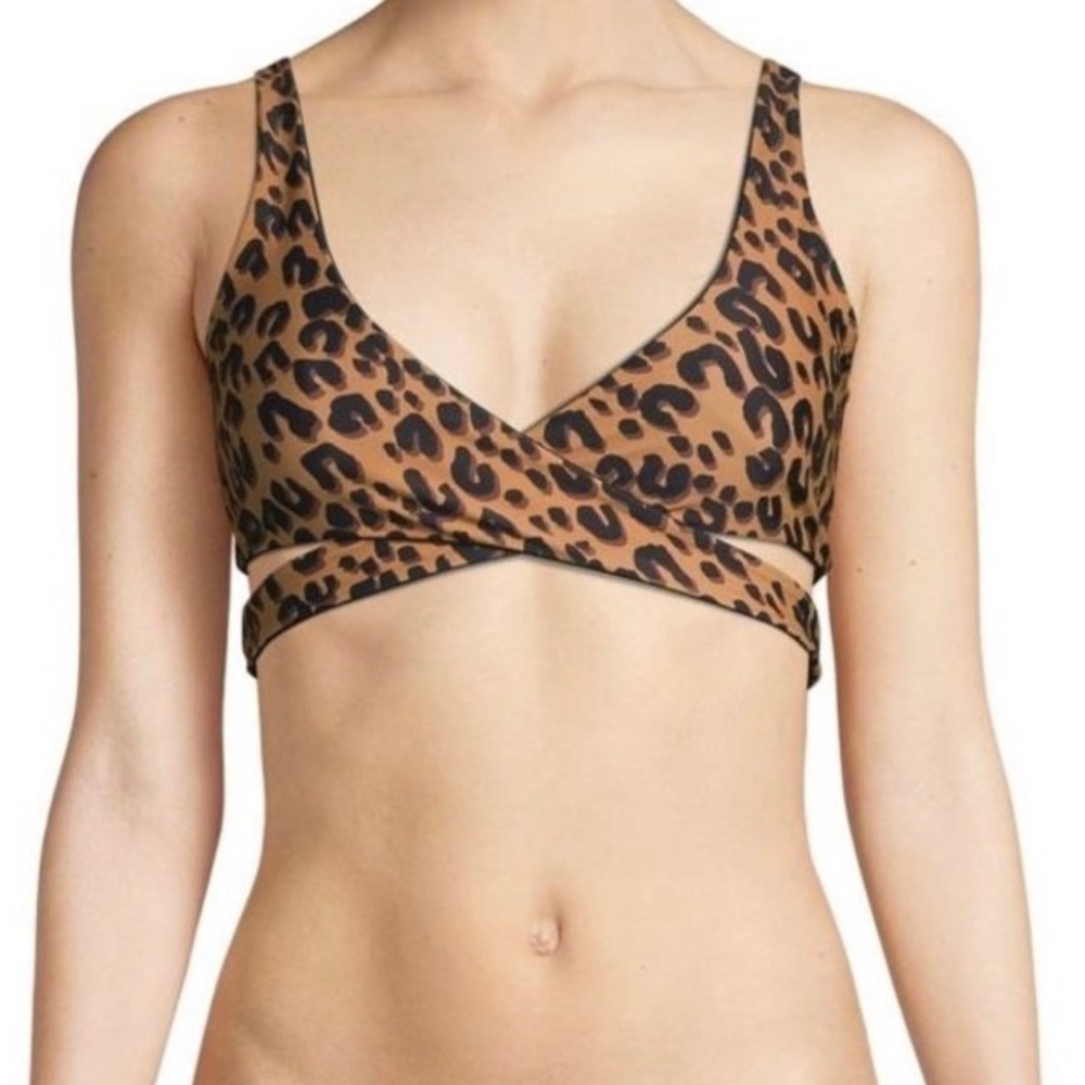Mandalay Reversible Leopard Bikini top